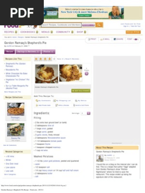 Gordon Ramsay S Shepherd S Pie Recipe Recipe Teaspoon
