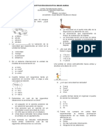 Evaluacion Fisica 3p