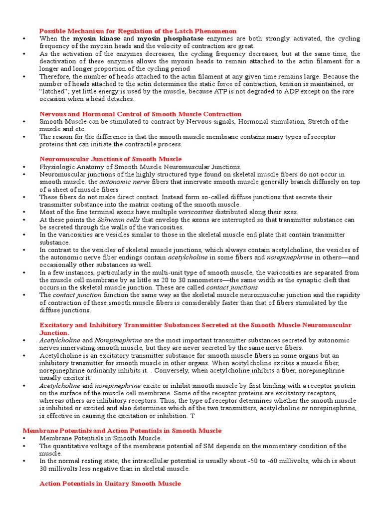 Possible Mechanism For Regulation of The Latch Phenomenon PDF