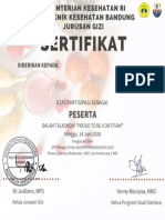 Sertifikat: Sehata Epue