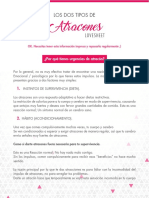 LOVESHEET 2 Tipos de Atracon