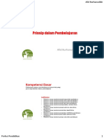 7 Prinsip Dalam Pembelajaran PDF