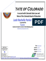 Leah Parker Teaching License 1