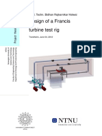 Design of A Francis Turbine Test Rig - Bidhan Rajkarnikar