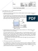 Department of Mechanical Engineering: Exam Assessment Level Full Marks Programme Pass Marks Year/ Part Time