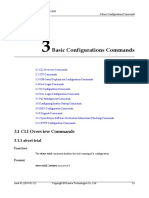 01-03 Basic Configurations Commands