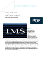 By: Aasma Khan Roll No: Bb-16-68: Applications of RFID Technology in The Supply Chain Management