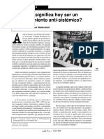 Immanuel Wallerstein - Qué significa hoy ser un movimiento anti-sistémico.pdf