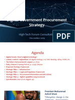 Digital Procurement Strategy - Concept