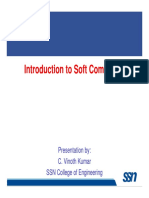 Introduction To Soft Computing: Presentation By: C. Vinoth Kumar SSN College of Engineering