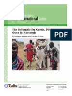 The Scramble For Cattle, Power and Guns in Karamoja