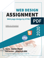 Assigment HTML & PHP CNA PDF