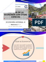 Relación Entre La Economía y Otras Ciencias PDF