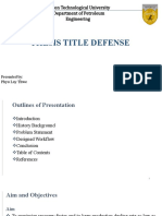 Title Defense Ppt. PLT