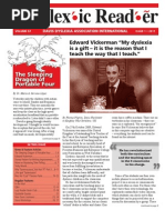 Download The Dyslexic Reader 2011 - Issue 57 by Davis Dyslexia Association International SN46841590 doc pdf