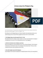 7 Facts You Should Know About The Philippine Flag