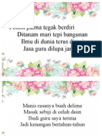 Pantun Guru