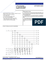 Low-Voltage 8:1 Multiplexer/ Demultiplexer: Features: Description