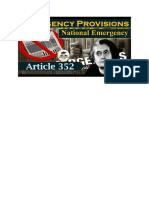 Types of Emergency National Emergency , State emergency , Financial Emergency.docx