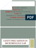 Micro Safety Precaution