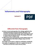 Voltammetry and Polarography