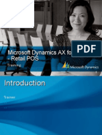 Dynamics AX Retail and POS NET Training - 2.0
