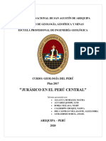 Jurásico Del Perú Central PDF
