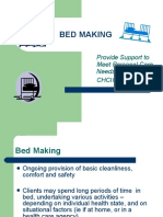 Bed Making: Provide Support To Meet Personal Care Needs CHCIC301A