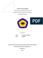 Laporan KTI Enggar Rahmadi ' Perencanaan Drainase ' PDF