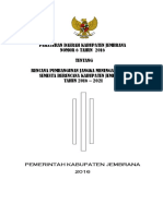 Peraturan Daerah Kabupaten Jembrana Nomor 6 Tahun 2016 Tentang PDF