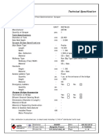 Technical Specification: - Description Unit Details