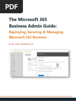 The Microsoft 365 Business Admin Guide