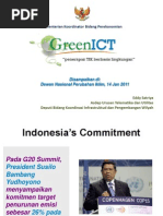 Download SATRIYA Slide Green Ict - Dnpi 140111-FINAL by Eddy Satriya SN46842650 doc pdf