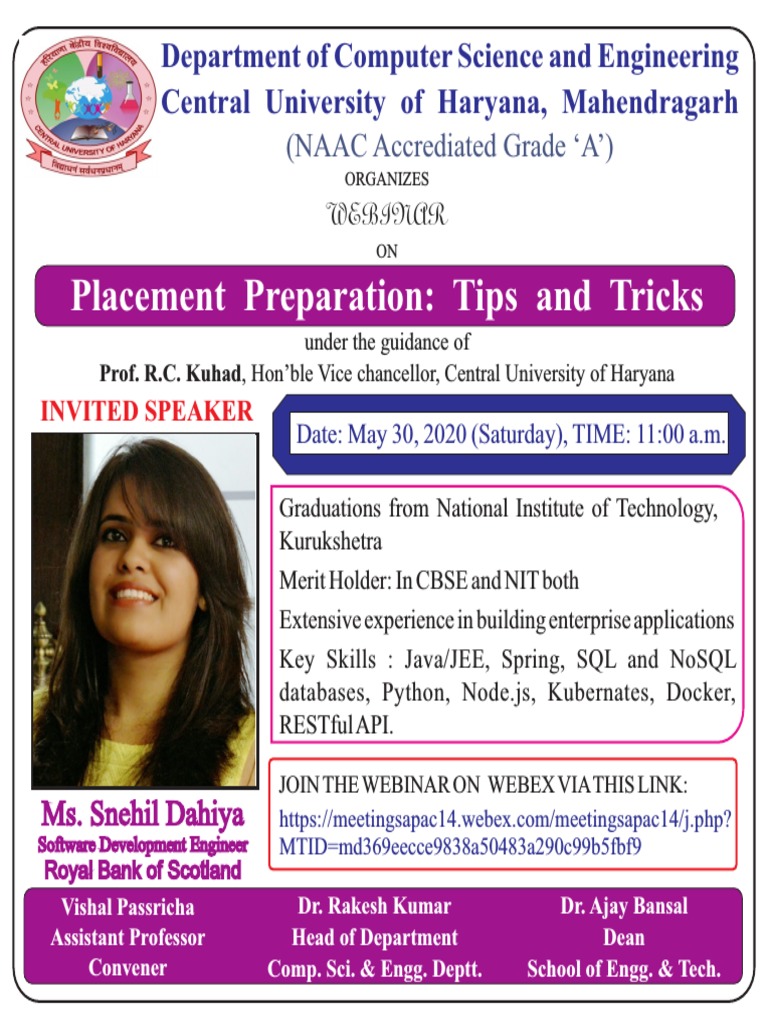 Placement Preparation: Tips and Tricks | PDF