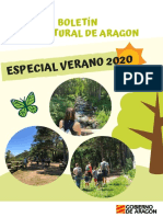 Agenda Actividades Red Natural de Aragón Verano 2020