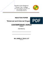 External and Internal Organization (Sacares)
