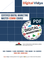 (CDMM) : Certified Digital Marketing Master Course