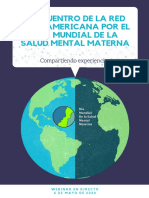 I Encuentro de La Red Iberoamericana Por El Día Mundial de La Salud Mental Materna
