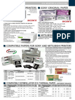 165. 72727 - Ultrasound Paper Sony UPP - 110 HG Paper