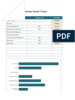 Business Gantt Chart