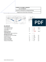 Web Bracing Design Review