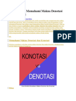 BI - Cara Mudah Memahami Makna Denotasi Dan Konotasi