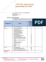 Commissioning Procedure