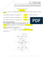 Exercícios 14 - Quadricas