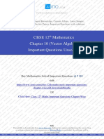 Class 12th Maths Chapter 10 (Vector Algebra) Unsolved.pdf