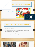 Análisis de Las Vitaminas 01 PDF