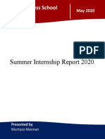 SIP Interim Report - Murtaza Mannan - Final - Updated May 22, 2019