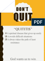 Don't QUIT