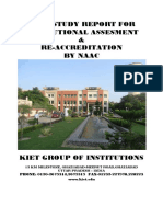 Self-Study Report For Institutional Asse PDF