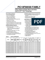 PIC18F66K80 FAMILY Enhanced Flash MCU With ECAN XLP Technology 30009977G PDF